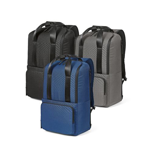 Sac à dos Bucharest 18L rPET. Poche avant Poche ordinateur 15,6"