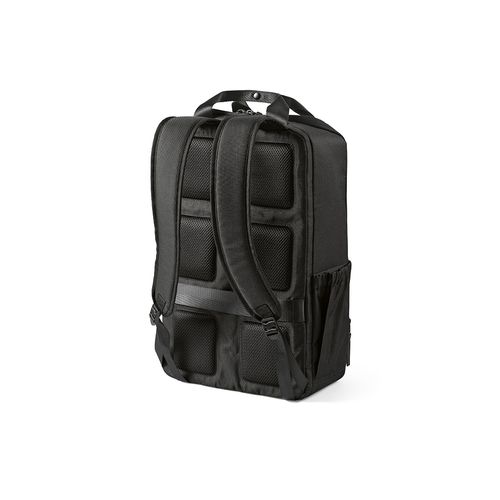 black Mochila Bucharest de 18 l de rPET. Para portátil de 15,6