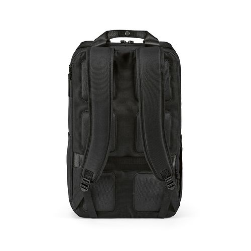 black Mochila Bucharest de 18 l de rPET. Para portátil de 15,6