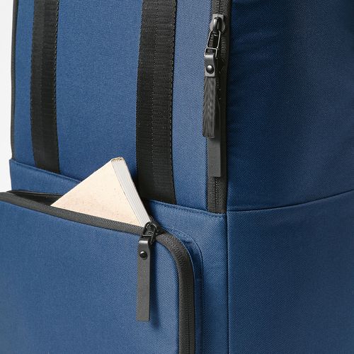 Sac à dos Bucharest 18L rPET. Poche avant Poche ordinateur 15,6"