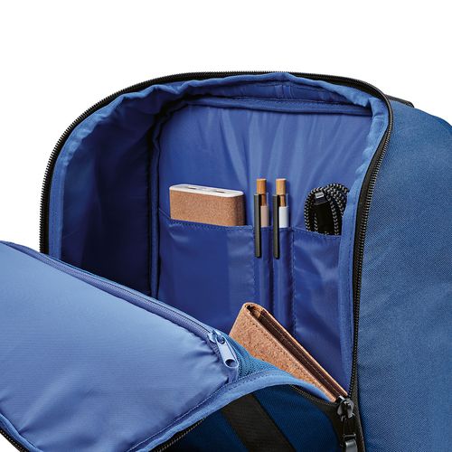 Sac à dos Bucharest 18L rPET. Poche avant Poche ordinateur 15,6"