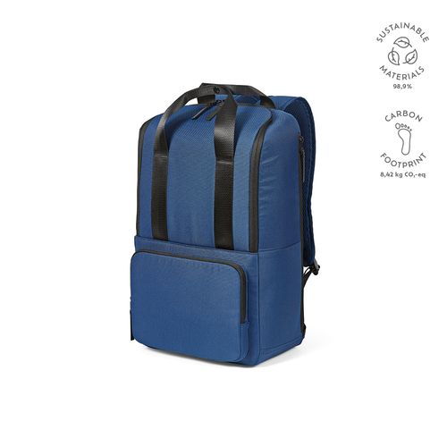 Sac à dos Bucharest 18L rPET. Poche avant Poche ordinateur 15,6"