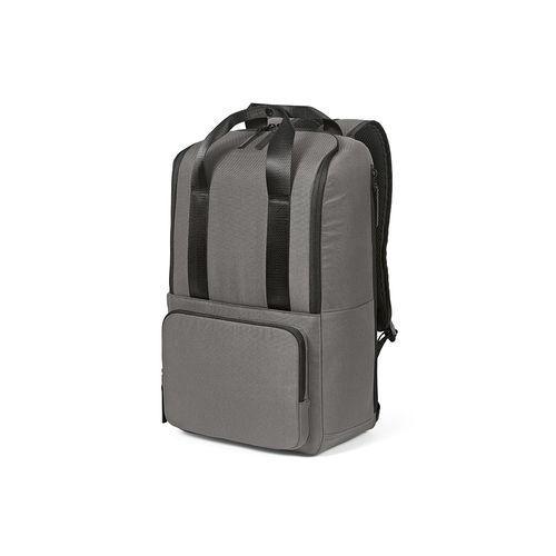 gray Mochila Bucharest de 18 l de rPET. Para portátil de 15,6