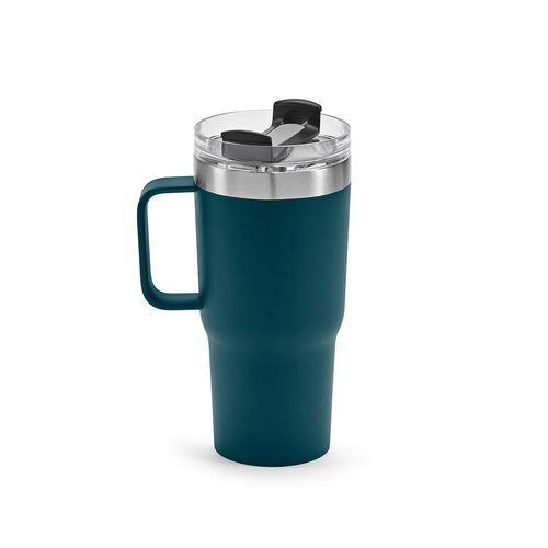 Mug Neman inox 580 ml. Double paroi et bouchon rotatif