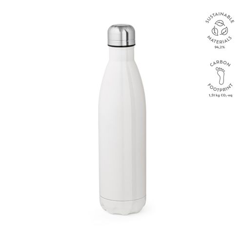 white Botella Mississippi 800W; rInox, 810 ml. Doble pared, sublimación