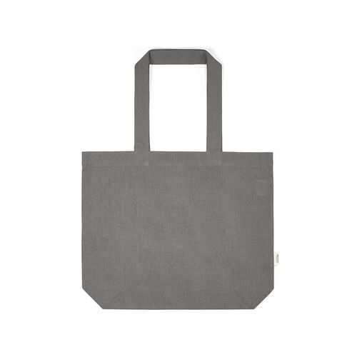 Bolsa de compra Blanc; rCotton de 220 gsm. Asas de 65 cm y fuelle