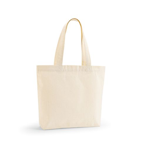 BOLSA DE COMPRA BLANC; RCOTTON DE 220 GSM. ASAS DE 65 CM Y FUELLE