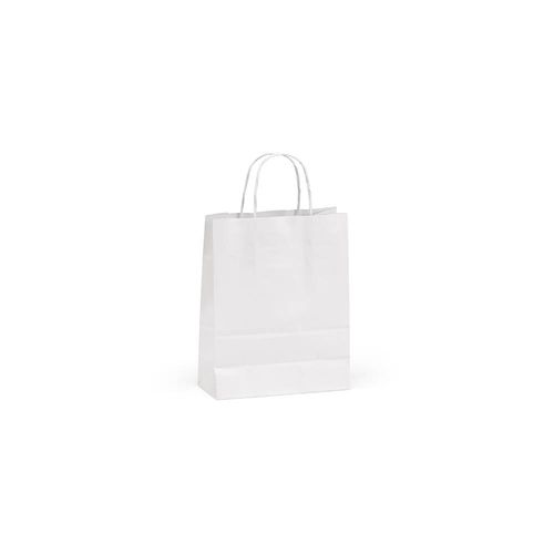 Sac kraft Etna S blanc 90g/m². Fabriqué au Portugal - 4