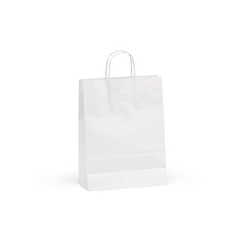 Sac kraft Etna M blanc 90g/m². Fabriqué au Portugal - 2
