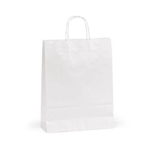 Sac kraft blanc Etna L. 100g/m². Fabriqué au Portugal - 4