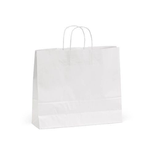 Sac kraft blanc Etna XL 100g/m². Fabriqué au Portugal - 4