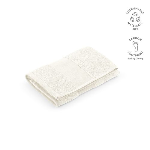 Toalla Donatello S; algodón reciclado 370 gsm. Made in Portugal