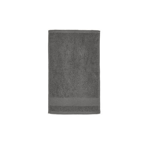 gris oscuro Toalla Donatello S; algodón reciclado 370 gsm. Made in Portugal