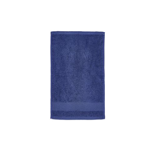 azul marino Toalla Donatello S; algodón reciclado 370 gsm. Made in Portugal
