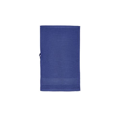 azul marino Toalla Botticelli S; algodón reciclado 500 gsm. Made in Portugal