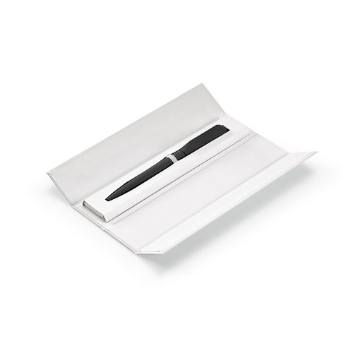 Bolígrafo Rabelais; de rAluminio; tinta Dokumental® negra  de 1km