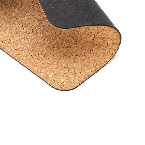 natural Alfombrilla de ratón cuadrada de corcho Saramago. Fabricada en Portugal