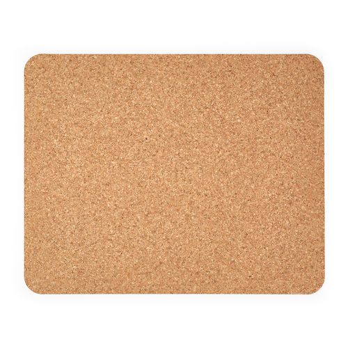 Alfombrilla de escritorio de corcho Pessoa. Fabricada en Portugal
