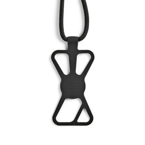 black Correa universal para móvil Infinity. rPET y silicona