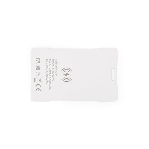 white Rastreador Carbon Finder. rABS. Compatible con Apple y Android