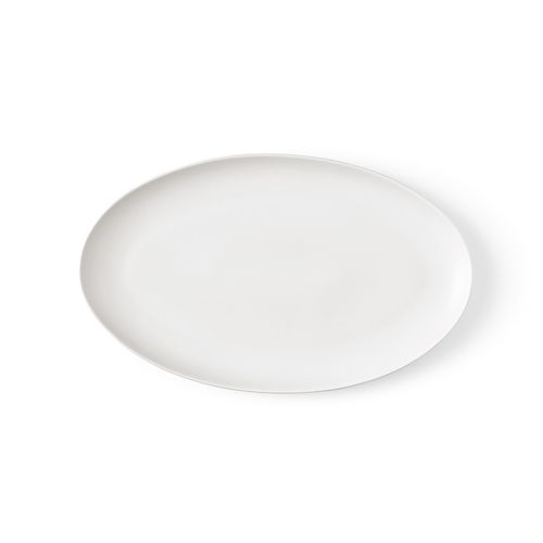 white Bandeja de cerámica Miro. Acabado mate. Fabricada en Portugal