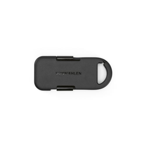 black Llavero 2 en 1 Evergreen Go con powerbank. rTPE. Indicador LED
