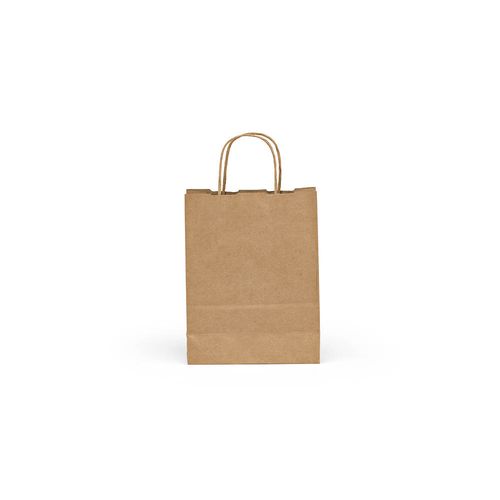 Sac kraft recyclé Vesuvio S marron 115g/m². Fabriqué au Portugal - 3