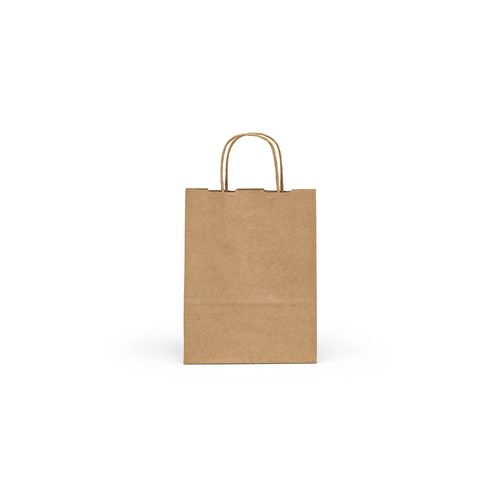 Sac kraft recyclé Vesuvio S marron 115g/m². Fabriqué au Portugal - 2