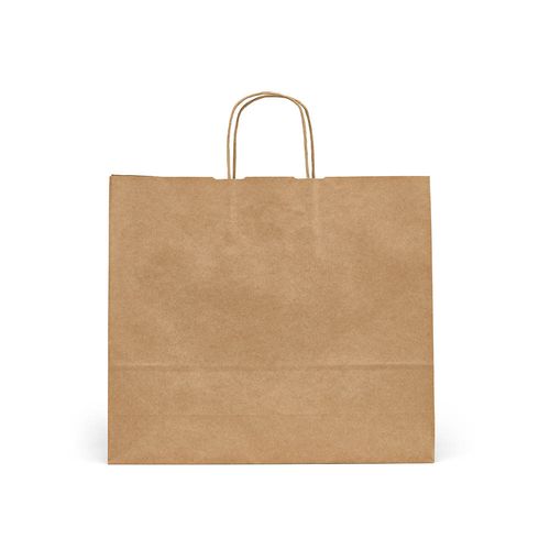 Sac kraft recyclé brun Vesuvio XL, 115g/m². Fabriqué au Portugal. - 2