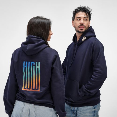 Sweat unisexe Bondi à capuche. Coton bio et rPET. 300 g/m²