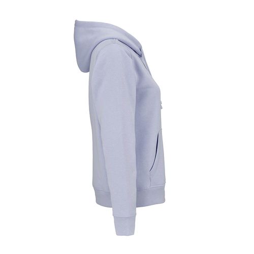 Sweat Bondi pour femme à capuche. Coton bio et rPET. 300g/m²