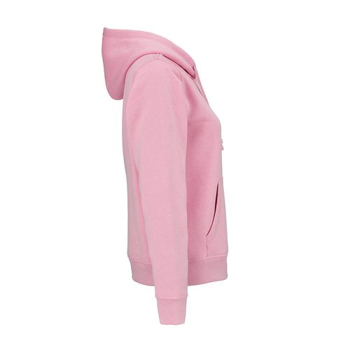 Sweat Bondi pour femme à capuche. Coton bio et rPET. 300g/m²