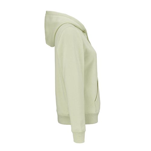 Sweat Bondi pour femme à capuche. Coton bio et rPET. 300g/m²