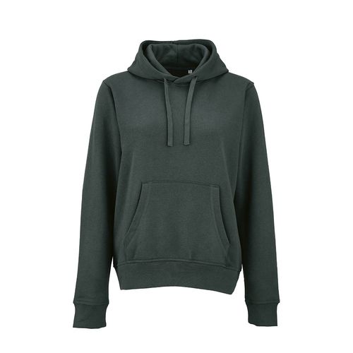 Sweat Bondi pour femme à capuche. Coton bio et rPET. 300g/m²