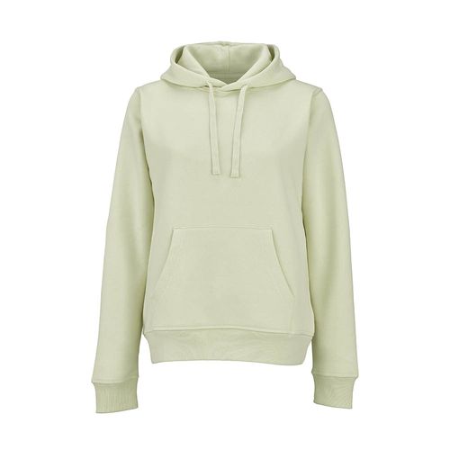Sweat Bondi pour femme à capuche. Coton bio et rPET. 300g/m²