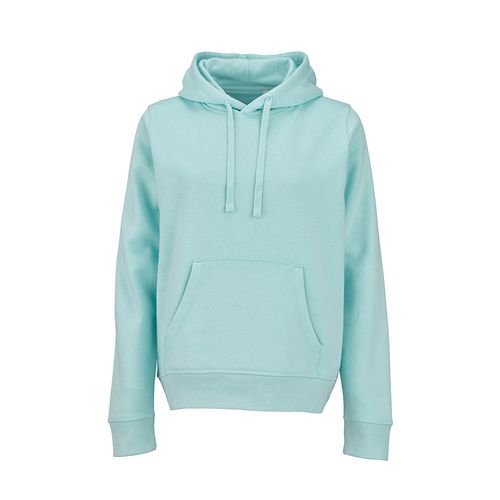 Sweat Bondi pour femme à capuche. Coton bio et rPET. 300g/m²