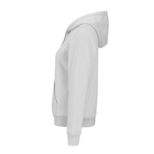 Sweat Bondi pour femme à capuche. Coton bio et rPET. 300g/m²