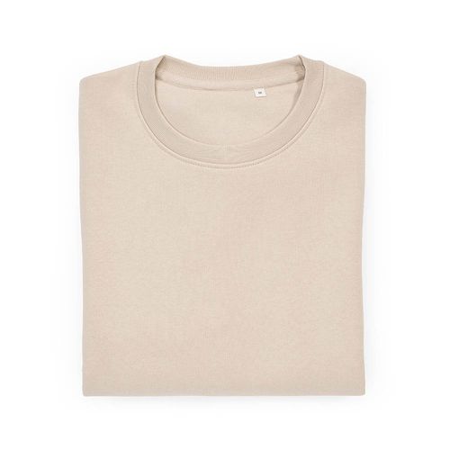 Sweat unisexe Waikiki à col rond. Coton bio et rPET. 300g/m²