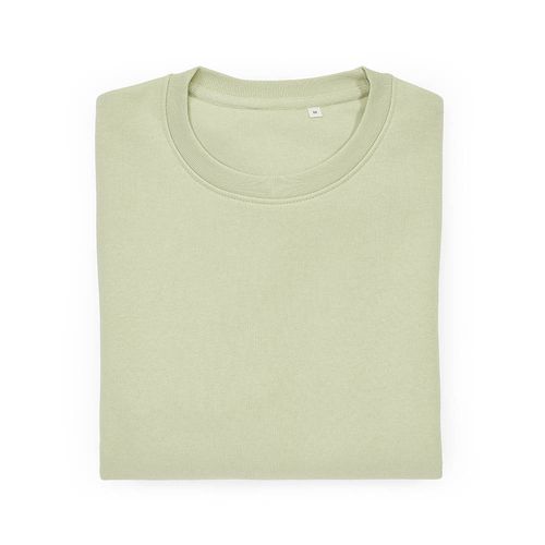 Sweat unisexe Waikiki à col rond. Coton bio et rPET. 300g/m²
