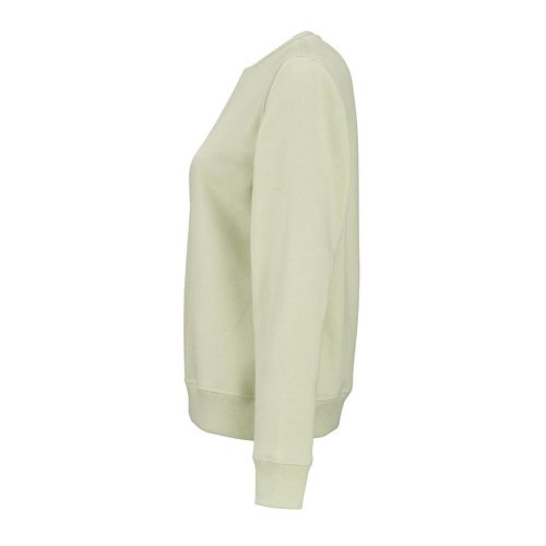 Sweat Waikiki  pour femme à col rond. Coton bio et rPET. 300g/m²