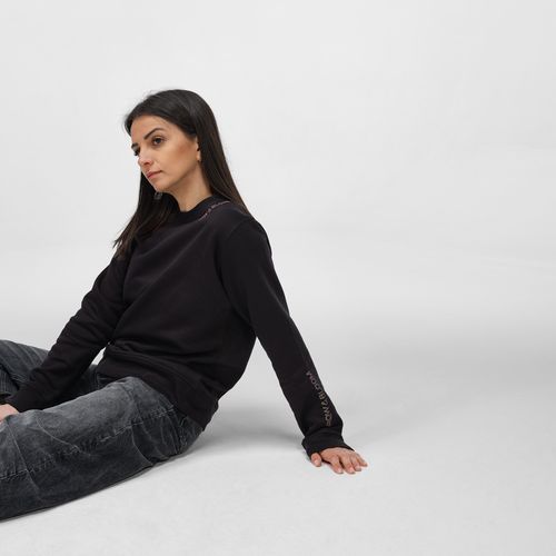 Sweat Waikiki  pour femme à col rond. Coton bio et rPET. 300g/m²