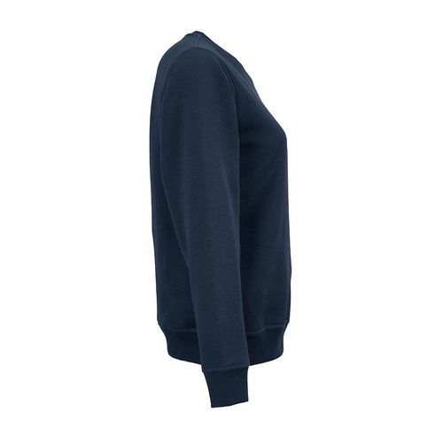 Sweat Waikiki  pour femme à col rond. Coton bio et rPET. 300g/m²