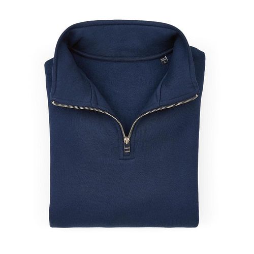 Sweat Malibu à zip Coton bio, rCotton et rPET. Fabriqué au Portugal