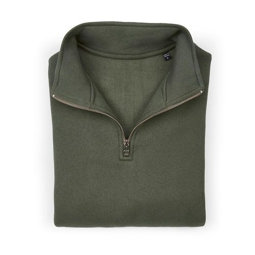 Sweat Malibu à zip Coton bio, rCotton et rPET. Fabriqué au Portugal