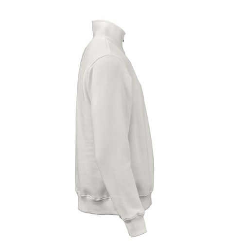 Sudadera Malibu con cremallera 1/4. Algodón orgánico, rCotton y rPET. Fabricada en Portugal