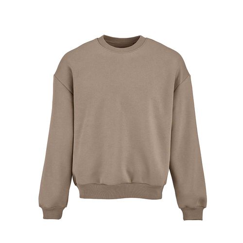 Sudadera oversize Whitehaven. Algodón orgánico, rCotton y rPET. Fabricada en Portugal