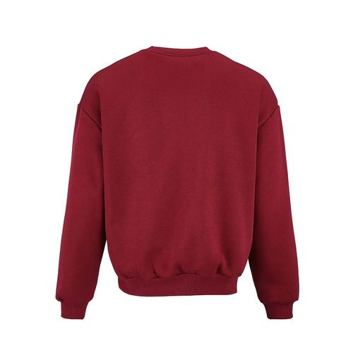 Sudadera oversize Whitehaven. Algodón orgánico, rCotton y rPET. Fabricada en Portugal
