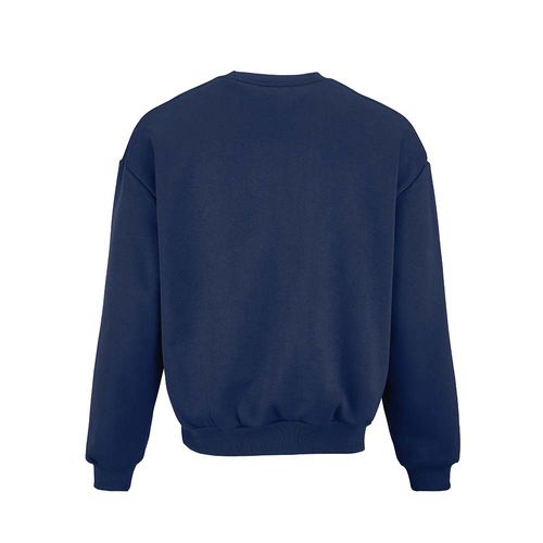 Sudadera oversize Whitehaven. Algodón orgánico, rCotton y rPET. Fabricada en Portugal