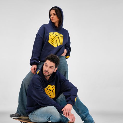 Sweat oversize Ericeira.Coton bio, rCotton et rPET. Fabriqué au Portugal