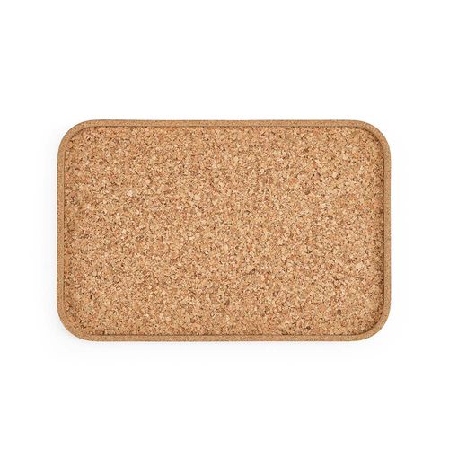 Plateau rectangulaire en liège Waters. Fabriqué au Portugal. - 2